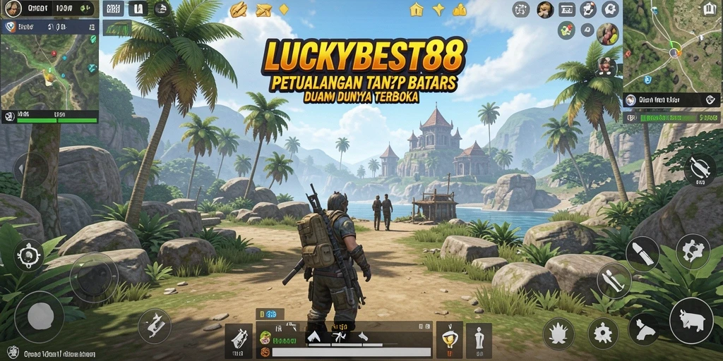 Antarmuka LUCKYBEST88 yang memukau dalam eksplorasi dunia Open World.